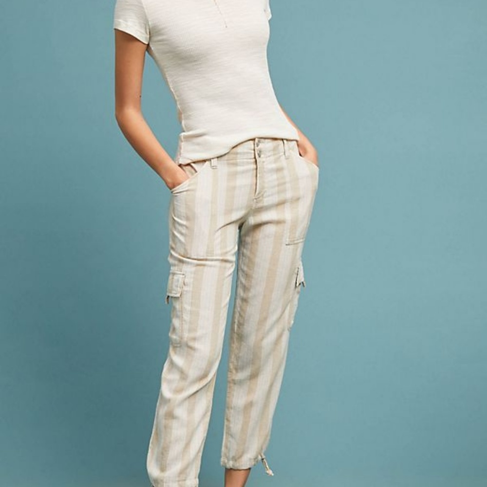 Anthropologie Sanctuary Terrain Cropped Pants, 33